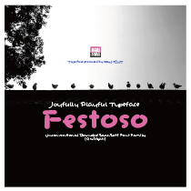 破天荒でバラエティに富んだ多言語欧文,Festoso 9Weights Family
