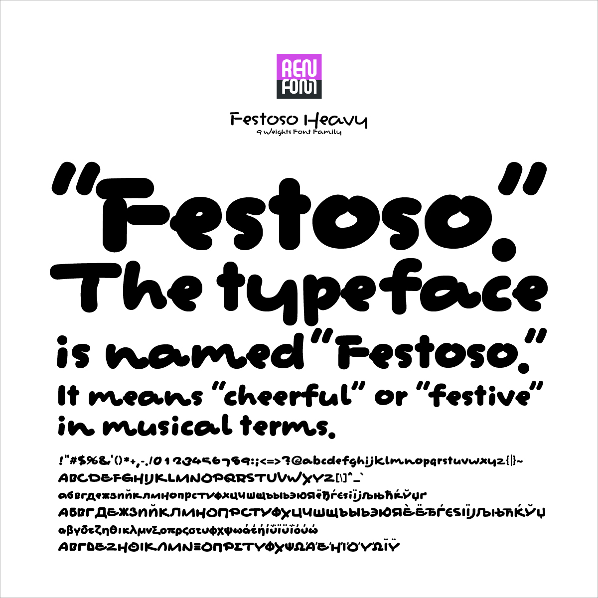 Festoso-Blk